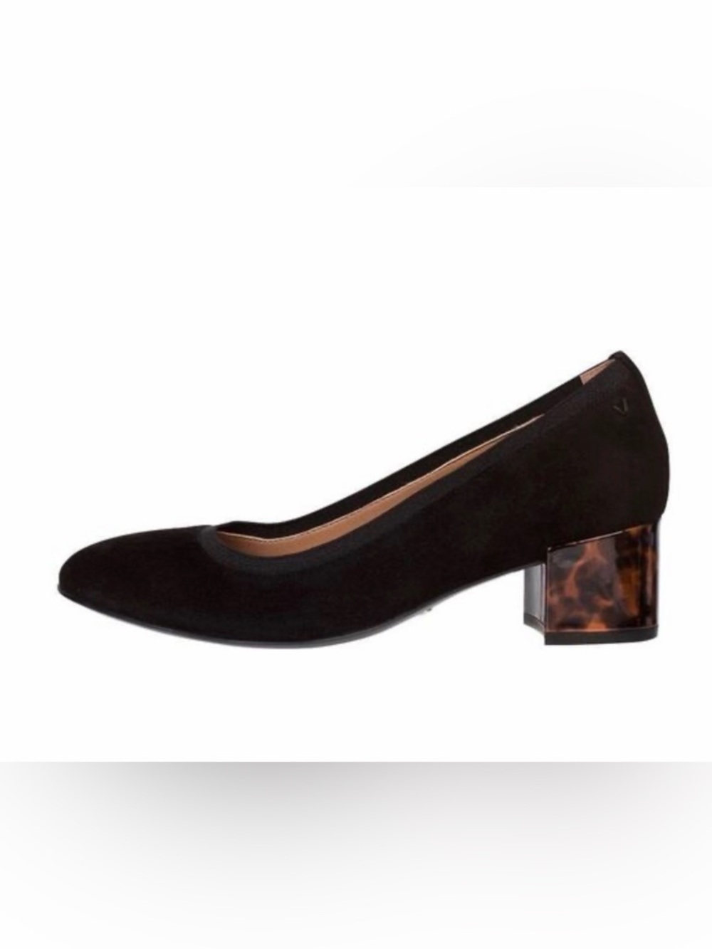 Vionic Natalie blackWomen's tortoise Block Heel Casual Shoe size 9